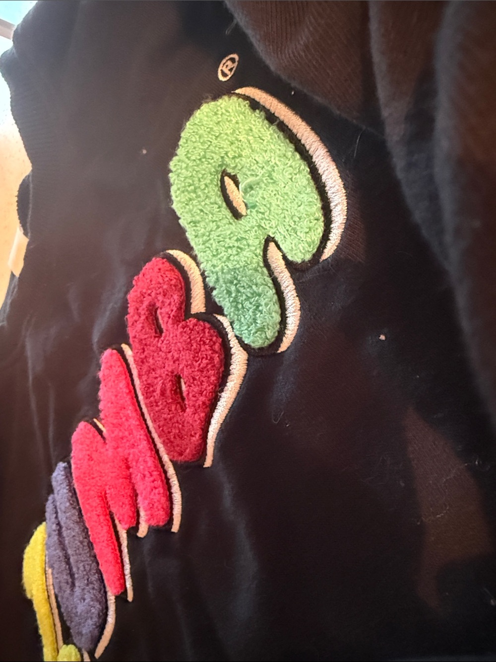 Zumba Fitness Black Sweatshirt with Multicolor Logo - Picture 7 of 8